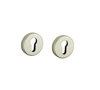 THIRARD Paire de Rosaces de Porte Trou de Cylindre Couleur F2 | Vis invisibles, garantie 2 ans