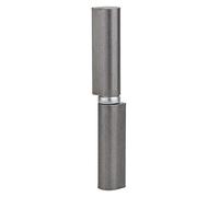 THIRARD - Paumelle de Porte d'Entrée et d'Intérieur à Souder - Acier Zingué - Roulement à Billes - Fixation Facile - Usage Pratique - Design Élégant - H.160 mm - Gris
