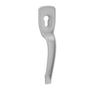 THIRARD - Poignée Extérieure Seule pour Porte de Garage - Aluminium - Usage Pratique - Sécurité Optimale - Installation Facile - Finition Laquée - Blanc