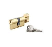 THIRARD, SA, Cylindre de serrure à bouton, 30B x 30 mm, 3 clés incluses