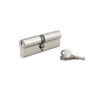 Thirard Cylindre de serrure 5 goupilles SA 45x50 nickelé - vis 60 mm - 016455