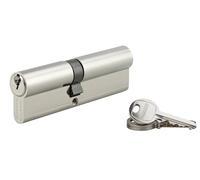 Thirard - Cylindre de serrure double entrée SA 45 x 55 mm anti-arrachement nickel 3 clés