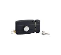 Serrure THIRARD Garage à tirage et bouton droite canon Ø25 - LG:32 mm 3 clés -