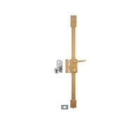 THIRARD - Serrure en Applique à Fouillot pour Porte d'Entrée Gauche - 3 Points - Porte de 1,65 à 2,25 m - Cylindre Profilé 30 x 65 mm - Axe 45 mm - Coffre 75 x 130 mm - Bronze - 4 Clés Incluses