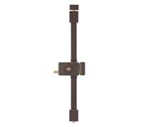 THIRARD - Serrure en applique Horga à tirage pour porte d'entrée, droite, 3 pts, cylindre HG5 Ø23mm, axe 70mm, marron, 4 clés