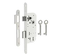 THIRARD - Serrure encastrable pour porte d'intérieur 2 tours v/br 1 clés