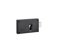 Boîtier pêne dormant réversible PE + Gâche THIRARD 140x82 mm - axe 56 - 9771