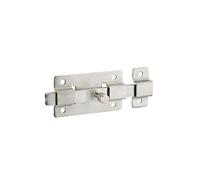 THIRARD - TARGETTE inox pêne plat 75 mm