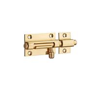 THIRARD Targette Laiton Laitonnée | targette de porte, laiton, finition laitonnée, meuble, doré, montage en applique, pose réversible