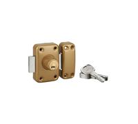 Thirard - Verrou double entrée pour porte d'entrée Transit 2 - Cylindre 45 mm - 4 clés - Époxy or
