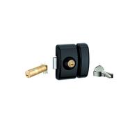 THIRARD - Verrou universel Transit 2 ajustable, double cylindre, noir, 5 clés - THIRARD
