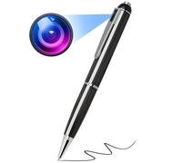 Thirdeyes Stylo caméra cachée 64 Go - Stylo espion HD 1080p avec mémoire intégrée