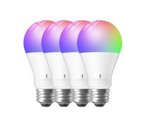 THIRDREALITY Zigbee A19 Lot de 4 ampoules colorées intelligentes ZL4 E27, compatibles avec Home Assistant, SmartThings, Aeotec, Homey, Hubitat, appareils Echo avec hub intégré, ampoule A60-RVB