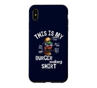 This is My Burger Shirt Hamburger Cheeseburger Ingrédients Coque pour iPhone XS Max