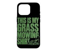 This is My Grass Tondeuse à Gazon Jardinage Coque pour iPhone 16 Pro
