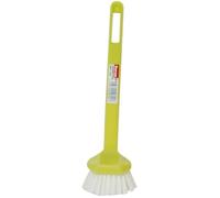 THOMAS - Brosse vaisselle nylon ronde - couleur aléatoire