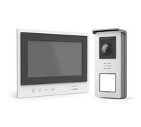 THOMSON Air, Visiophone sans Fil HD avec Écran 7’’, Portée 350m, SD 8 Go Incluse, Vision Nocturne IR, Double Commande Portillon/Portail, Platine étanche, Conception Française, 3 Ans de Garantie