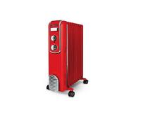 Thomson FIFTY THBDH09VR - Radiateur à huile - mobile - rouge