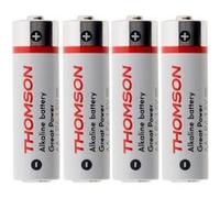 Pack de 4 piles alcalines LR06 AA 1,5V - Thomson