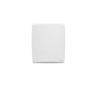 THOMSON - Radiateur électrique fixe connecté WiFi à inertie sèche céramique + film avec thermostat interchangeable 1000W THOMSON MOLY horizontal blanc