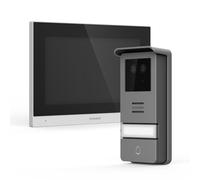 Thomson Smart Face Visiophone Connecté 7 Pouces à Reconnaissance Faciale | Reconnaissance faciale 3D jusqu’à 10 visages, écran tactile 7 pouces, 2 fils jusqu’à 100 m, WiFi 2,4/5 GHz, application