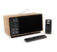 THOMSON Station Météorologique Bluetooth Haut-Parleur Radio FM WS202TBK 15W Capteur Sans Fil