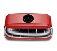 Thomson Radiateur céramique portable Fifty Digital 1500W 2 niveaux Thermostat LED télécommande Rouge