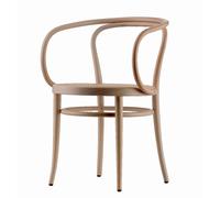 Thonet Chaise 209/209 M - cannage en plastique - Décapé nature