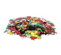 Thonlai Confettis de Noël en PVC 100 G, Assortiment de Paillettes D'arbre | Formes de Paillettes Brillantes, Matériau PVC Durable, pour Centres de Table, Sacs Cadeaux et Travaux manuels.