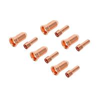 Thonlai Kit D'électrodes de Buse 10 Pièces, Consommables de Coupe en Cuivre de 1,5 Mm Résistant aux Hautes Températures, pour Pistolet de Découpe Série PT100