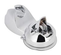 Thonlai Support de Pomme de Douche, Support Réglable en ABS à Ventouse | Installation sans Outil, Matériau ABS Durable, Support Mural Antirouille, Convient aux Surfaces en Verre, Céramique, Métal