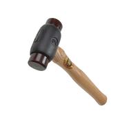 Marteau THOR avec inserts en peau brute, rond (Ø) 38 mm, 825 g, avec manche en bois