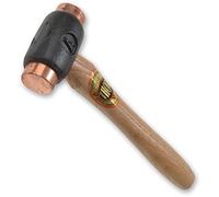 Marteau THOR avec inserts en cuivre rouge, rond 50mm, 2.950g, avec manche en bois
