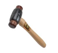 Marteau THOR avec inserts en peau brute, rond (Ø) 25 mm, 340 g, avec manche en bois