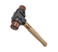 Marteau THOR avec inserts en peau brute, démontable, rond (Ø) 32 mm, 690 g, avec manche en bois
