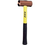 THOR Marteau cuivre rouge, rond 22x63mm, 250g, avec manche en fibre de verre