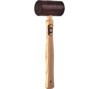 THOR marteau en peau brute, rond Ø x l 76 x 127 mm, 900 g, avec manche en bois
