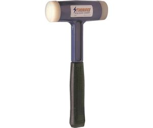 THOR Marteau sans rebond avec inserts en nylon, rond (Ø) 32 mm, 525 g