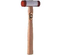 THOREX Marteau avec inserts en plastique, rond (Ø) 44 mm, 900 g, avec manche en bois