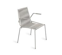 Thorup Copenhagen Noel Chaise de Salle à Manger avec Accoudoirs Acier/ Laine Gris