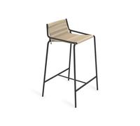 Thorup Copenhagen Noel Tabouret de Bar Noir/ Lin Bas