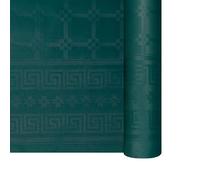 Thouy Nappe en Papier damassé Vert Sapin en Rouleau 1,18x25m