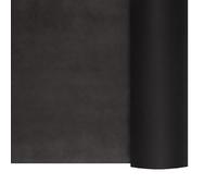 Thouy Nappe en spunbond Noir en Rouleau 1,20x50m