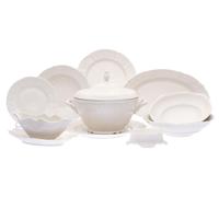 Thun 1794 Bernadotte, service de table, 25 d., ivoire, Thun