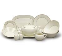Thun 1794 Lea, service de table, porcelaine, ivoire, or, Thun, 25 d.