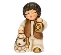 Thun - Enfant avec Lanterne - céramique - Collection crèche Classique - 4,5 x 3,4 x 6,5 cm