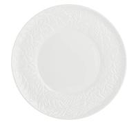 THUN LA PORCELAINE BLANCHE - Lot de 6 assiettes à fruits forêt