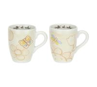 THUN Lot de 2 tasses en porcelaine Elegance