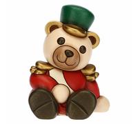 THUN - Noël 2022 - Surmolette Teddy Casse-Noisette en céramique décorée à la Main - Idée Cadeau Noël 2022-12,5 x 10,5 x 16 cm h