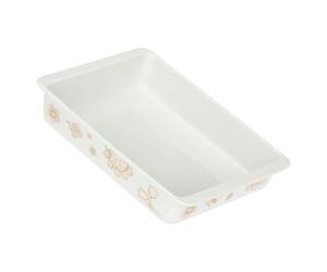 Thun - Plat rectangulaire en porcelaine, 32 x 22,5 cm, hauteur 6,5 cm, collection Happy Elegance